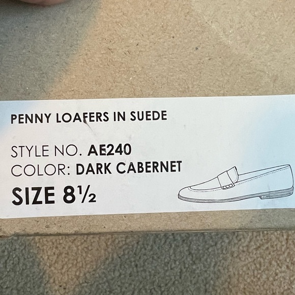 Madewell Alex Loafers in Cabernet Suede - Picture 7 of 7